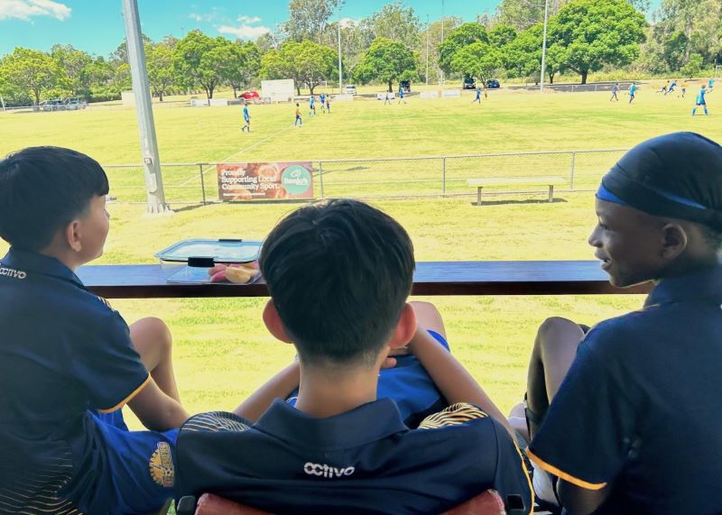 Your donation to Pushing Barriers, a Brisbane charity in Australia will help young people with a refugee background play sport.