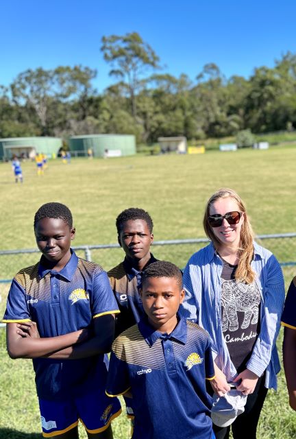 Emily volunteers with Pushing Barriers in south-west Brisbane and Ipswitch